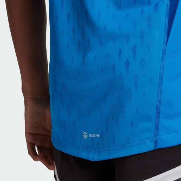 Adidas T23 GK Jersey Soccer Men's Size M Blue GoalKeeper Breathable Slim Fit NWT - Picture 4 of 11